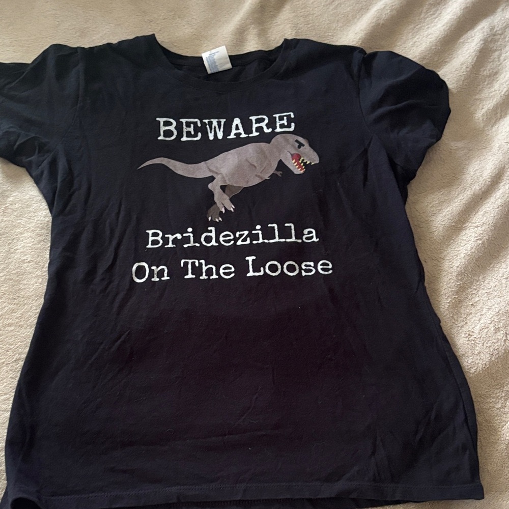 Port and Company Black Bridezilla Graphic Tee